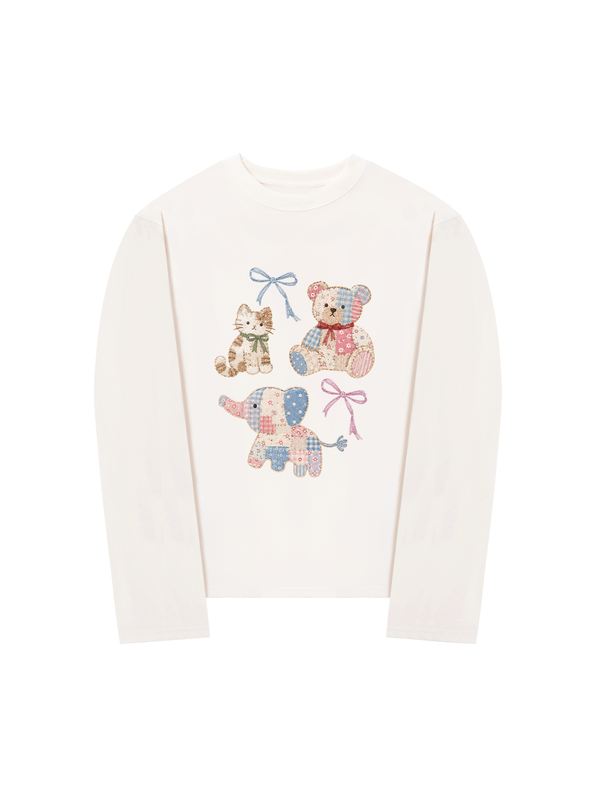 Áo Thun Dài Tay Vintage Bear