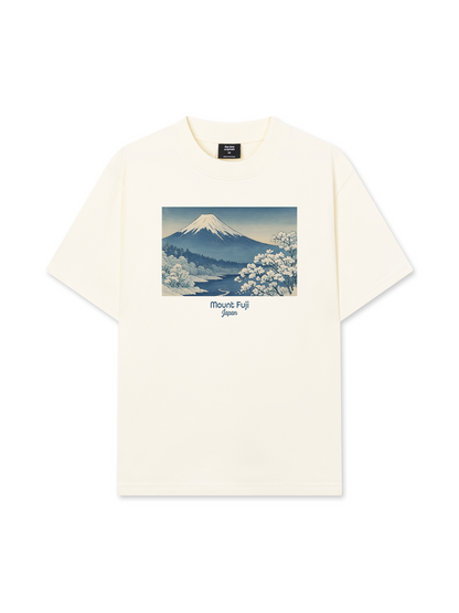 Áo Thun Relaxed Fit Mount Fuji
