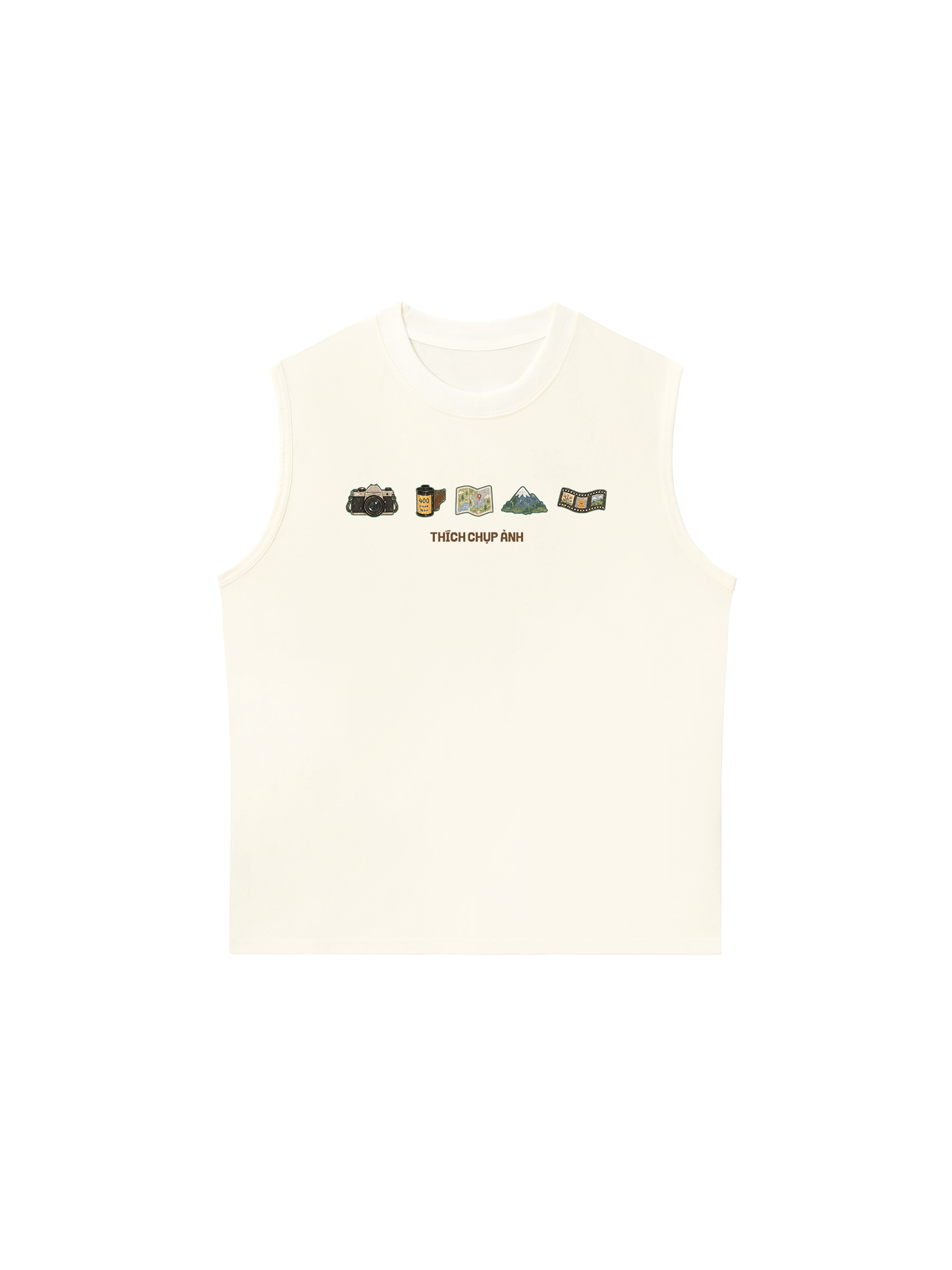 Áo Ba Lỗ Relaxed Fit Thích Chụp Ảnh