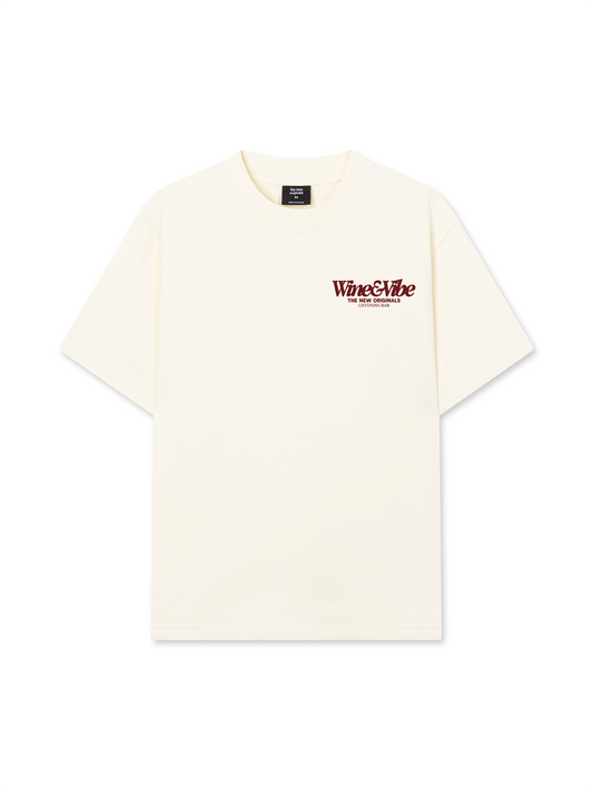 Áo Thun Relaxed Fit Wine & Vibe