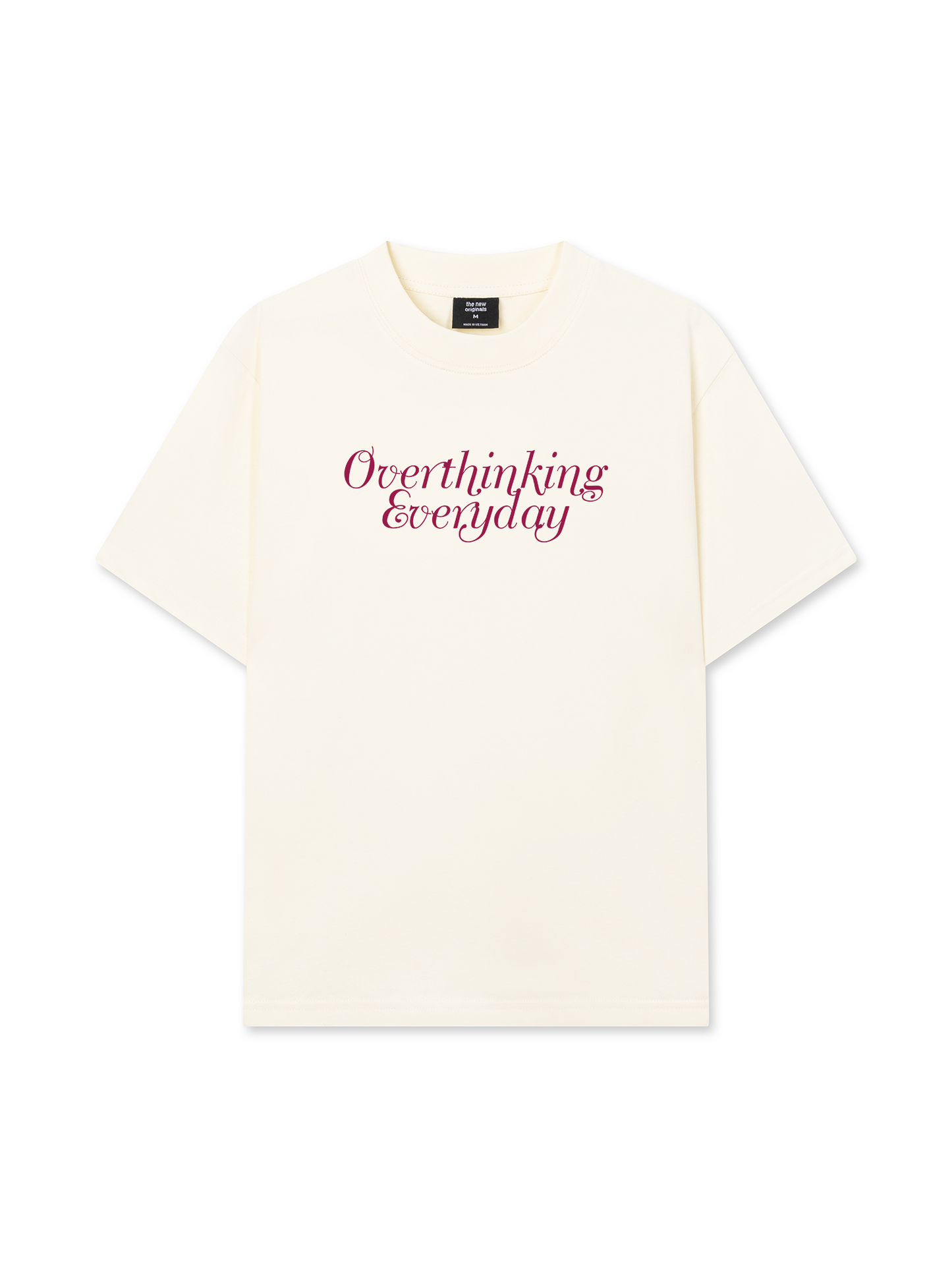 Áo Thun Relaxed Fit Overthinking Everyday