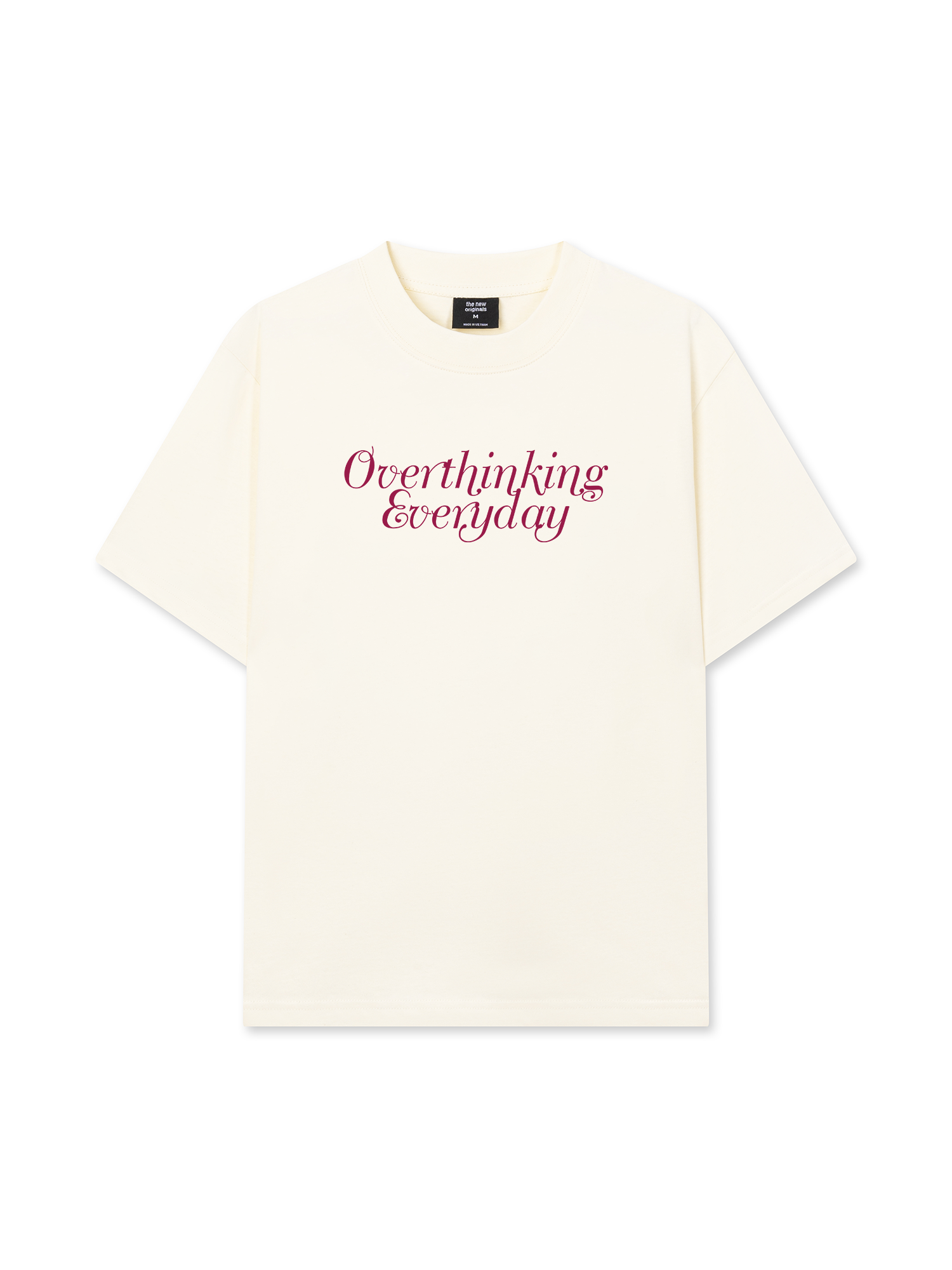 Áo Thun Relaxed Fit Overthinking Everyday