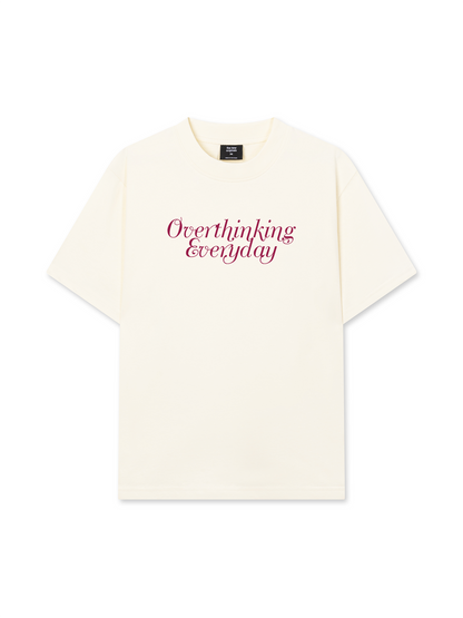 Áo Thun Relaxed Fit Overthinking Everyday