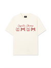 Áo Thun Relaxed Fit Daily Cuties Coquette Cherries