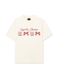 Áo Thun Relaxed Fit Daily Cuties Coquette Cherries