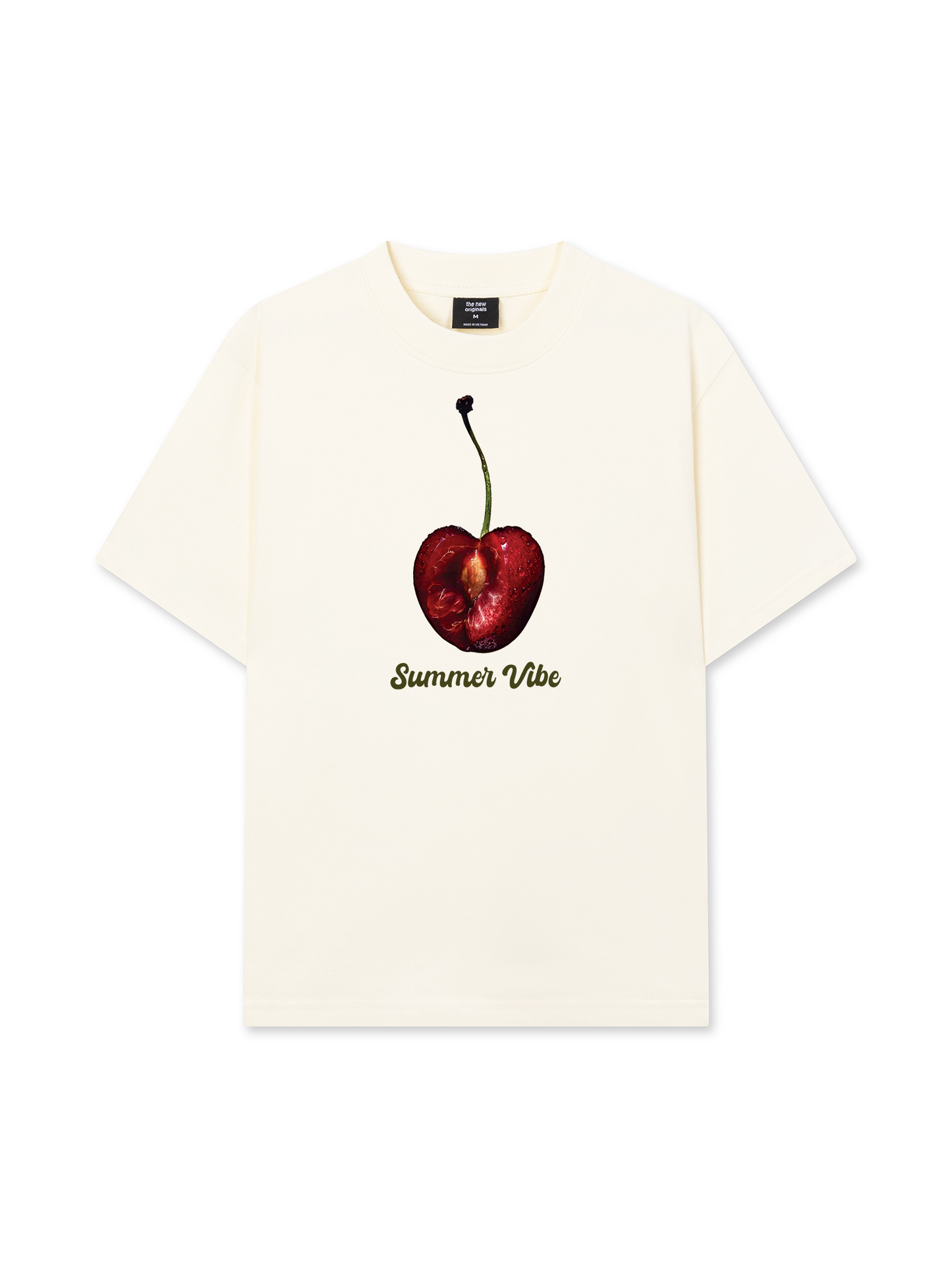 Áo Thun Relaxed Fit Cherry Summer Vibe