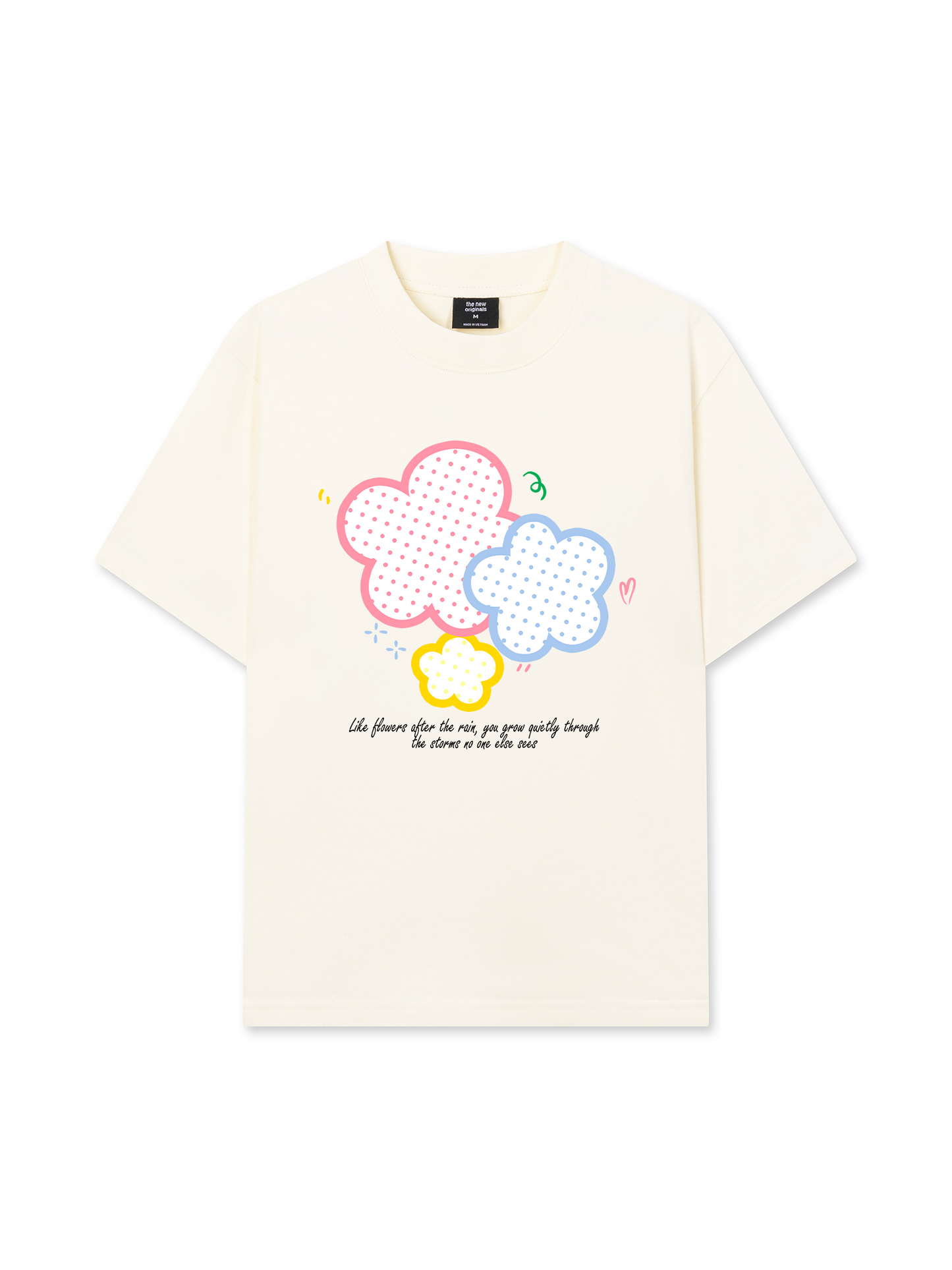 Áo Thun Relaxed Fit Daily Cuties Flower Bloom