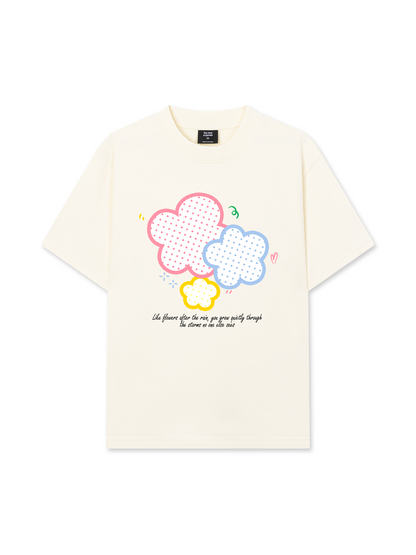 Áo Thun Relaxed Fit Daily Cuties Flower Bloom