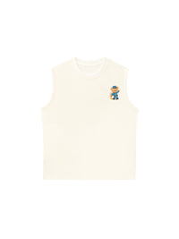 Áo Ba Lỗ Relaxed Fit Butterbear Postman