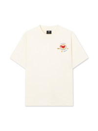 Áo Thun Relaxed Fit Người Dễ Thương Thích Cappuchino