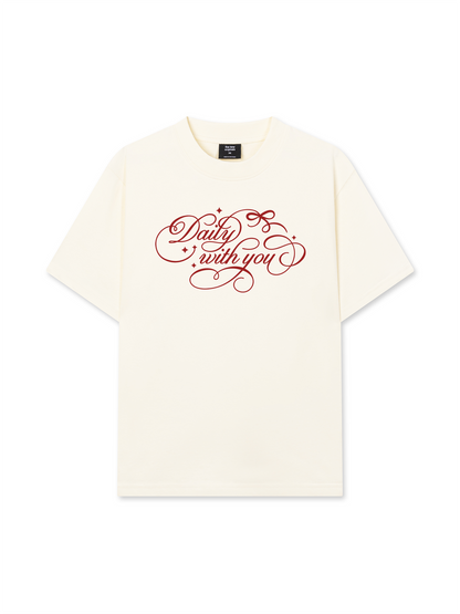 Áo Thun Relaxed Fit Daily With You