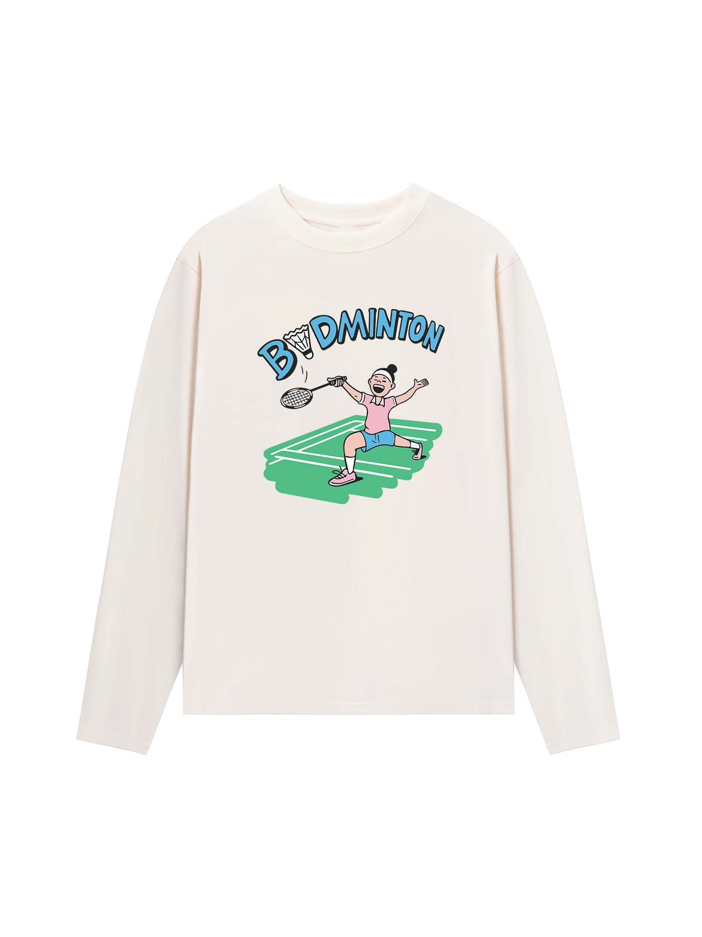 Áo Thun Dài Tay Badminton