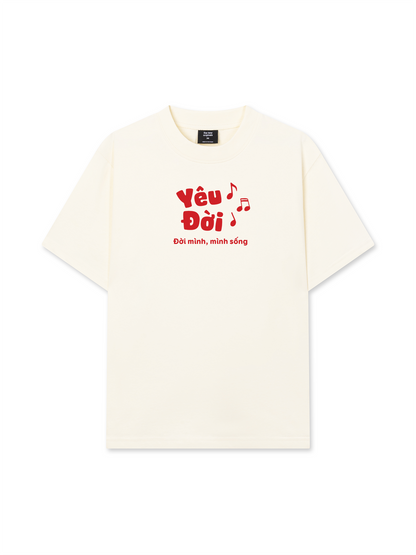 Áo Thun Relaxed Fit Yêu Đời