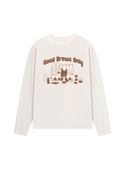 Áo Thun Dài Tay Good Brews Only