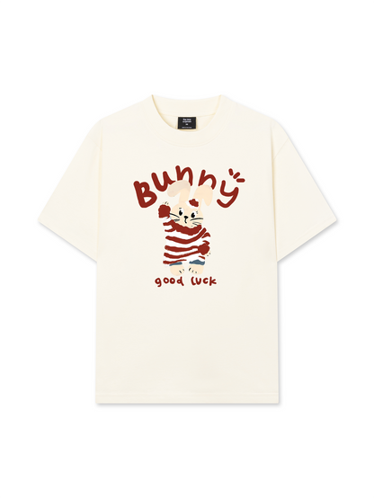 Áo Thun Relaxed Fit Animal Bunny