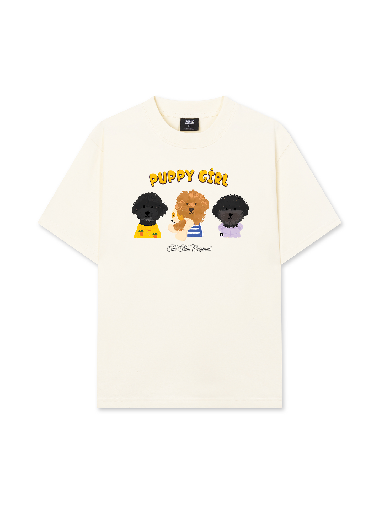 Áo Thun Relaxed Fit Animal Puppy Girl