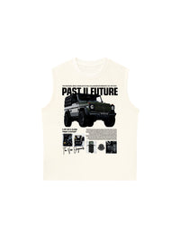 Áo Ba Lỗ Relaxed Fit CAR Past II Future