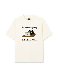 Áo Thun Relaxed Fit Animal Mood You Can Do Anything