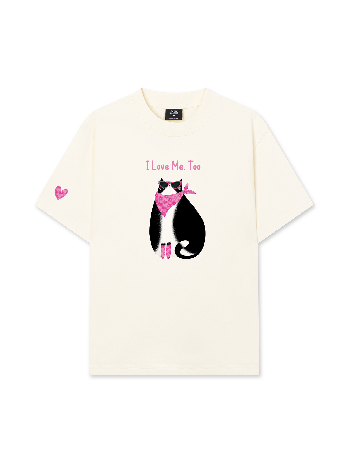 Áo Thun Relaxed Fit Animal Mood I Love Me, Too