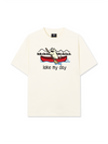 Áo Thun Relaxed Fit Go Outside Lake My Day