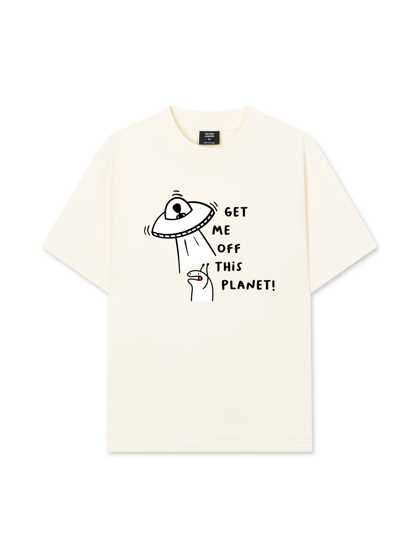 Áo Thun Relaxed Fit Get Me Off