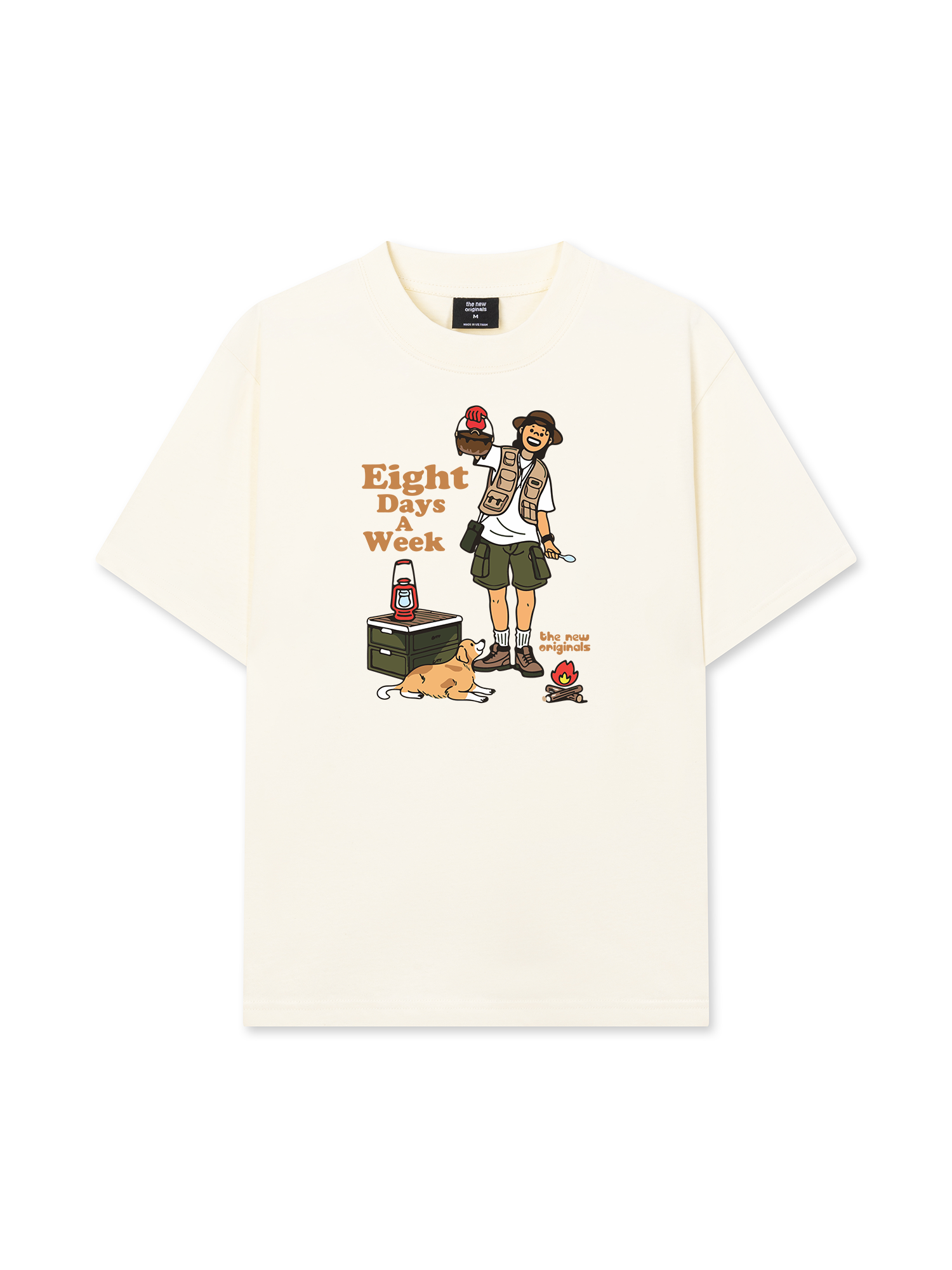 Áo Thun Relaxed Fit Go Outside Eight Days A Week