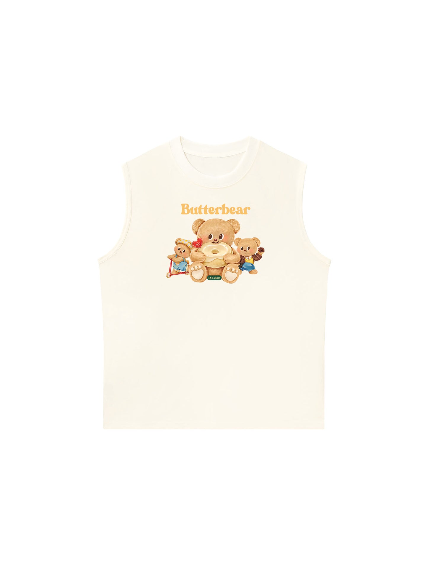Áo Ba Lỗ Relaxed Fit Butterbear