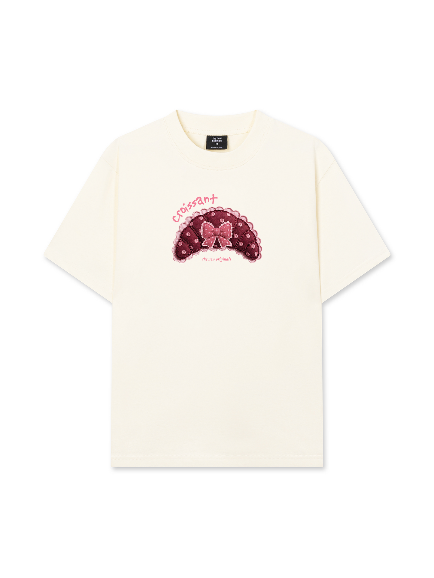 Áo Thun Relaxed Fit Croissant DIY