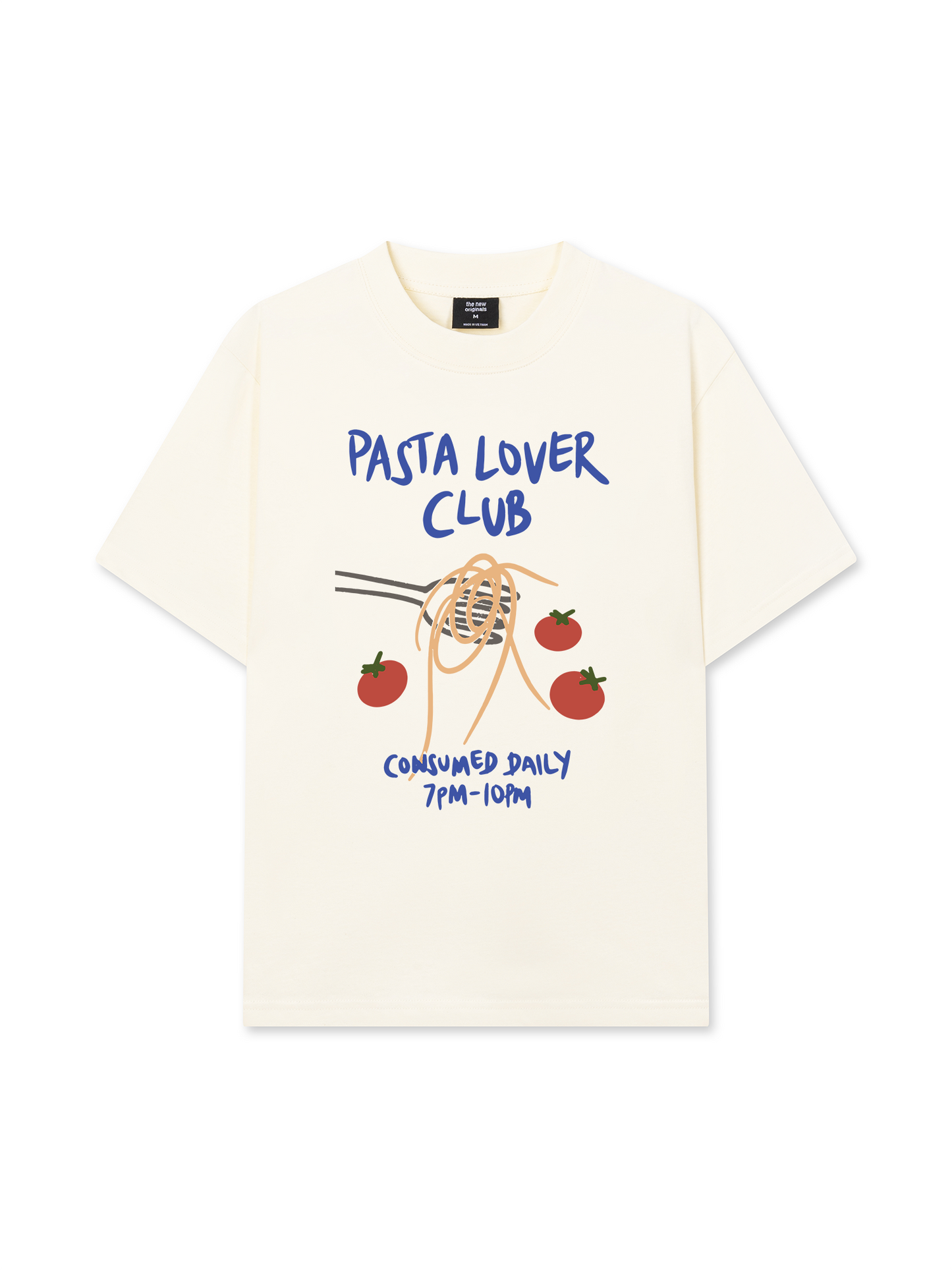 Áo Thun Relaxed Fit Pasta Lover Club