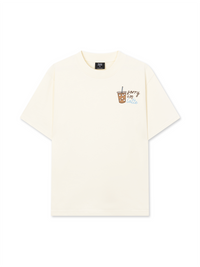Áo Thun Relaxed Fit Sorry I'm Latte