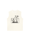 Áo Ba Lỗ Relaxed Fit Japan Spirit Godzilla Meow