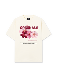 Áo Thun Relaxed Fit Summer Vibes Pink Floral