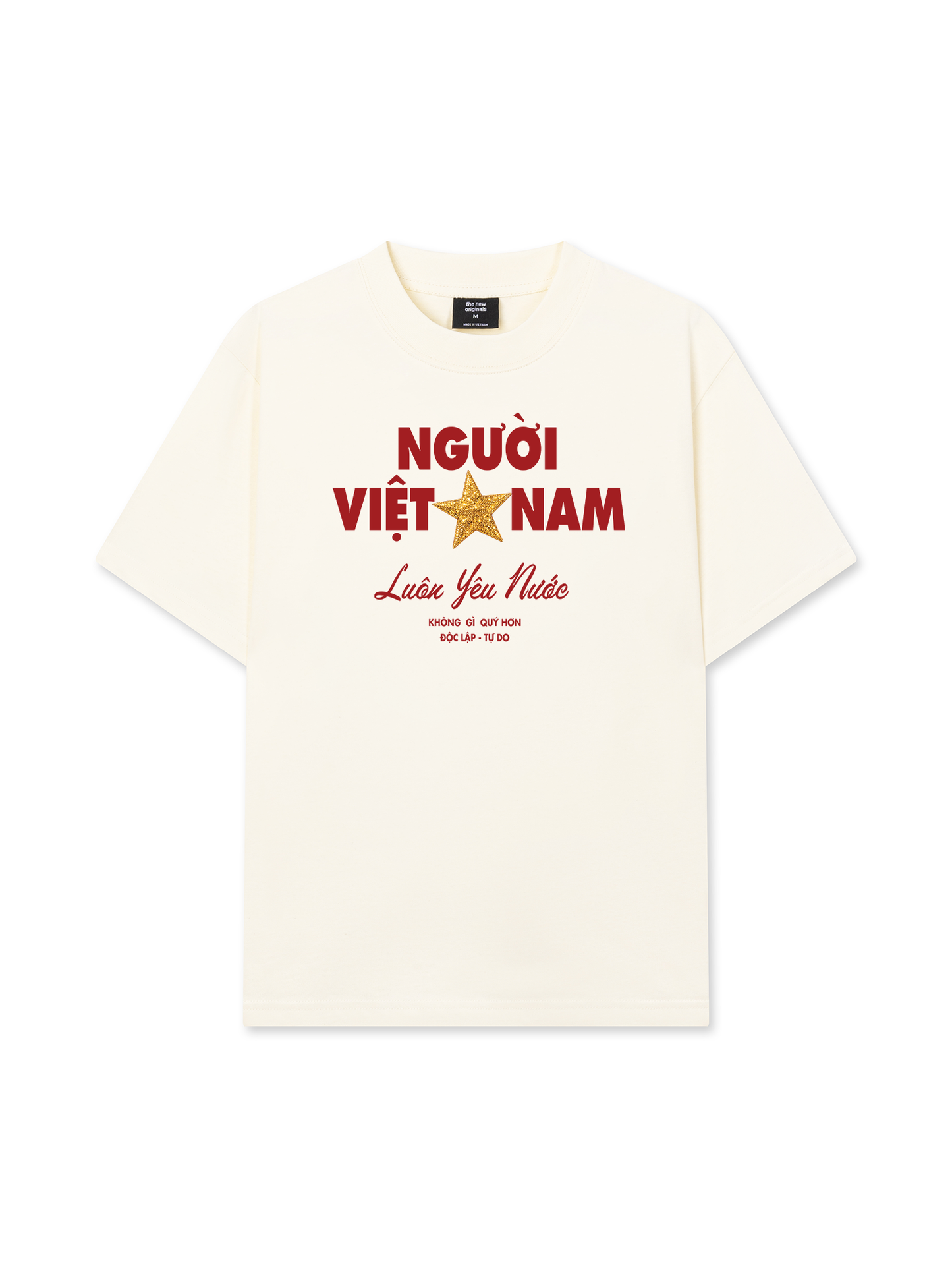 Áo Thun Relaxed Fit Người Việt Nam - Luôn Yêu Nước