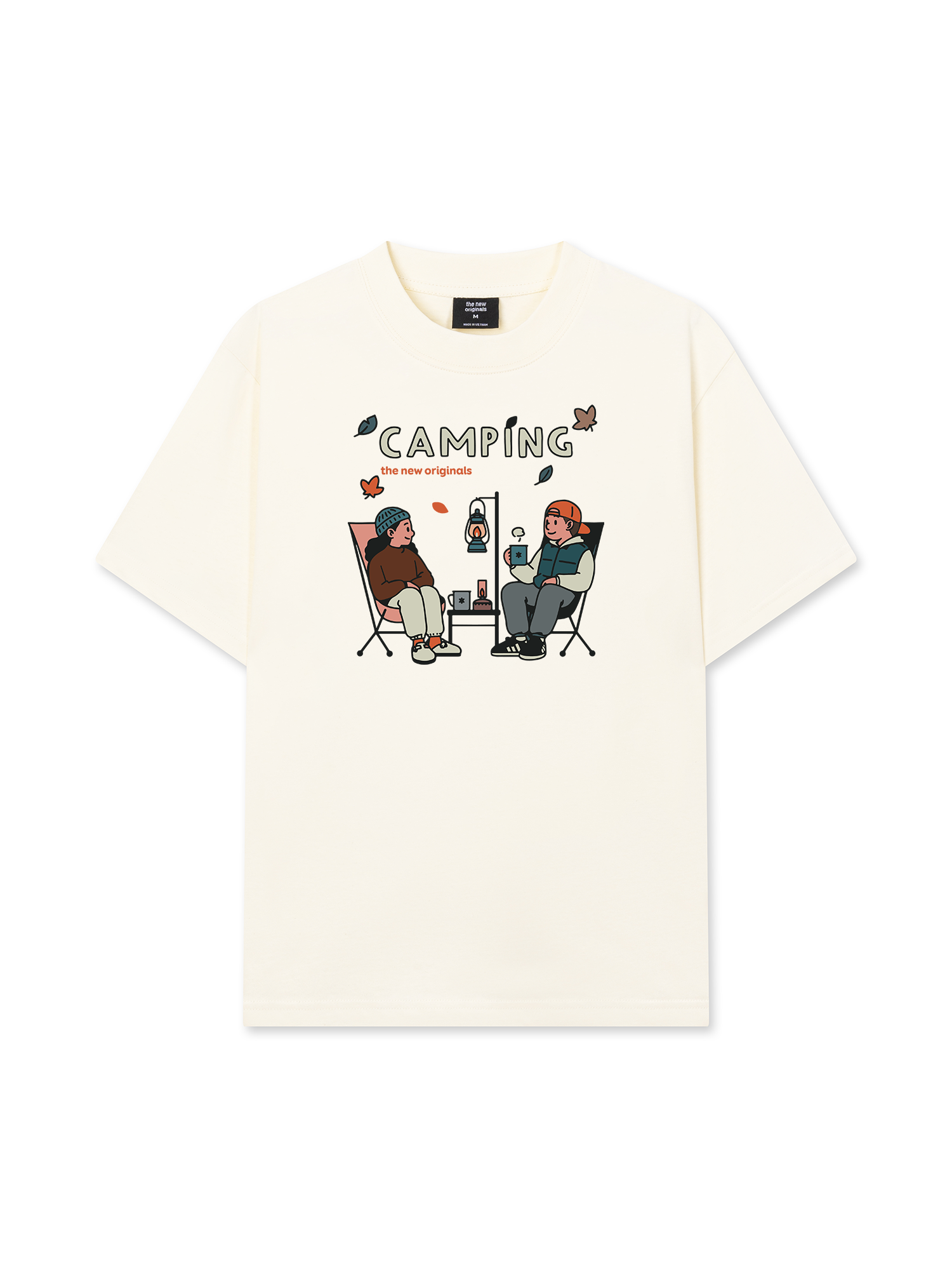 Áo Thun Relaxed Fit Go Outside Go Camping