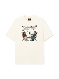 Áo Thun Relaxed Fit Go Outside Go Camping