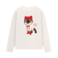 Áo Thun Dài Tay Working O'ttreats Red Meow