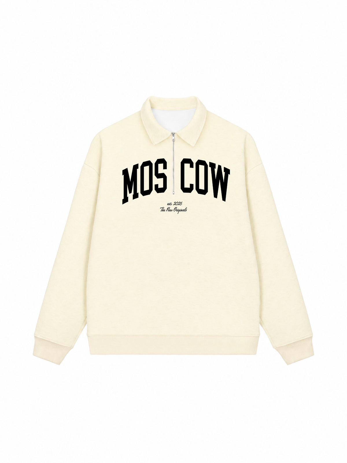 Áo Sweater Polo Nỉ Hai Da MOSCOW