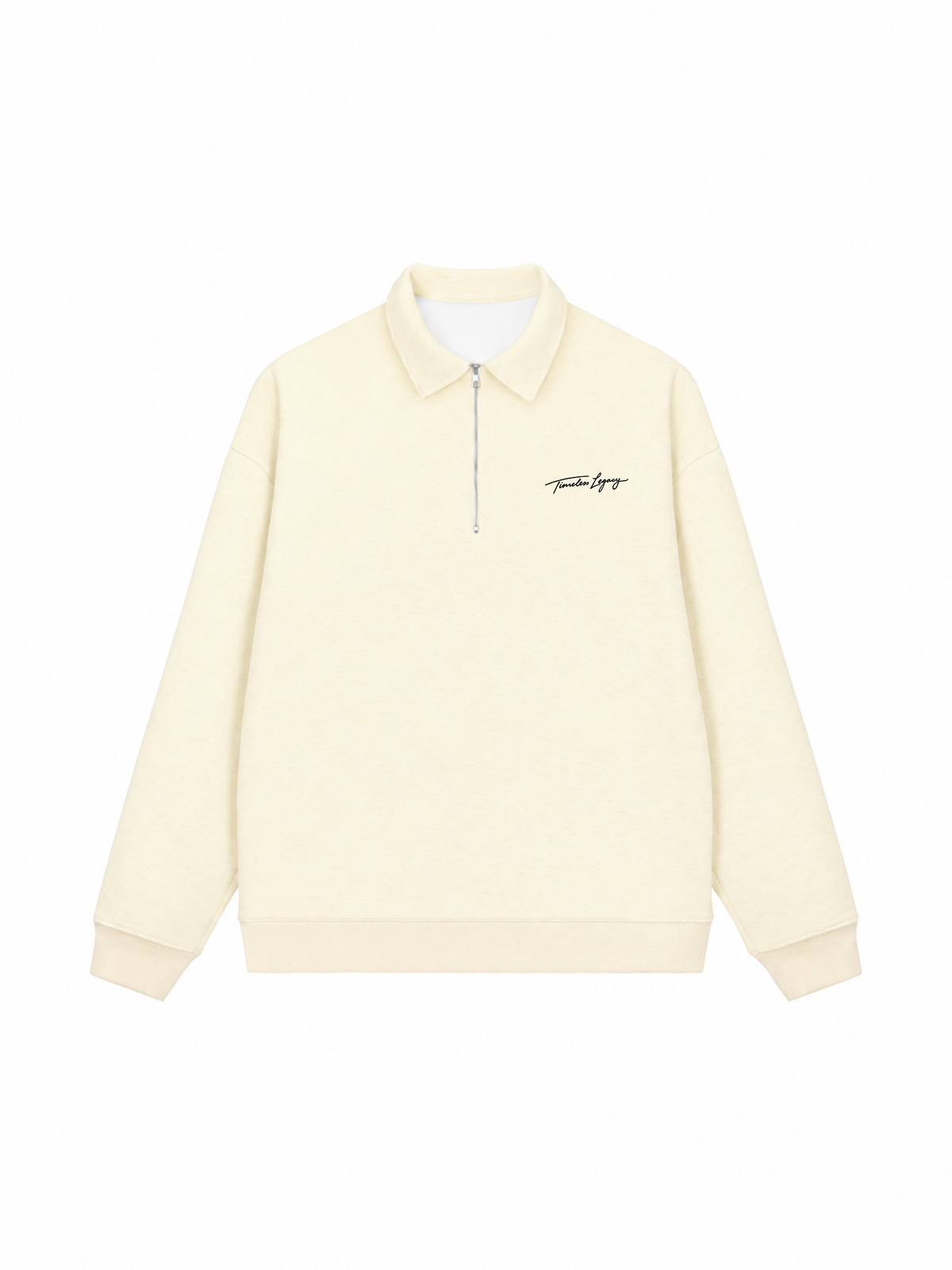Áo Sweater Polo Nỉ Hai Da Timeless Legacy
