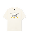Áo Thun Relaxed Fit Animal Cute Puppy Yellow Boots