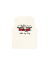 Áo Ba Lỗ Relaxed Fit Go Outside Lake My Day