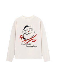 Áo Thun Dài Tay Dear Santa, I Can Explain