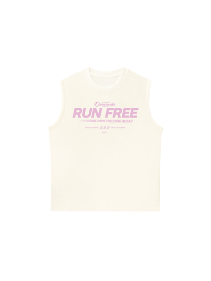 Áo Ba Lỗ Relaxed Fit Run Free