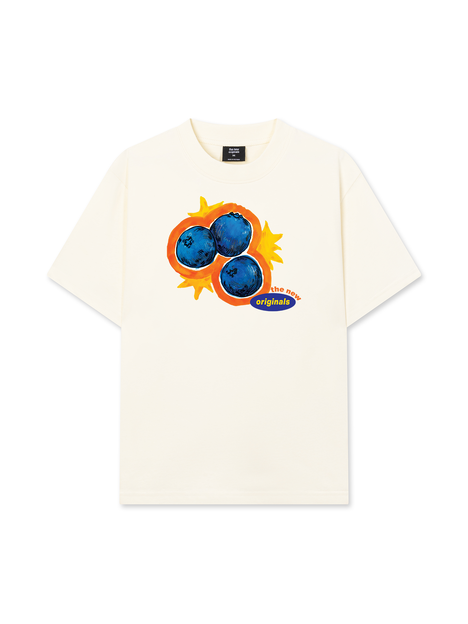 Áo Thun Relaxed Fit Blueberries