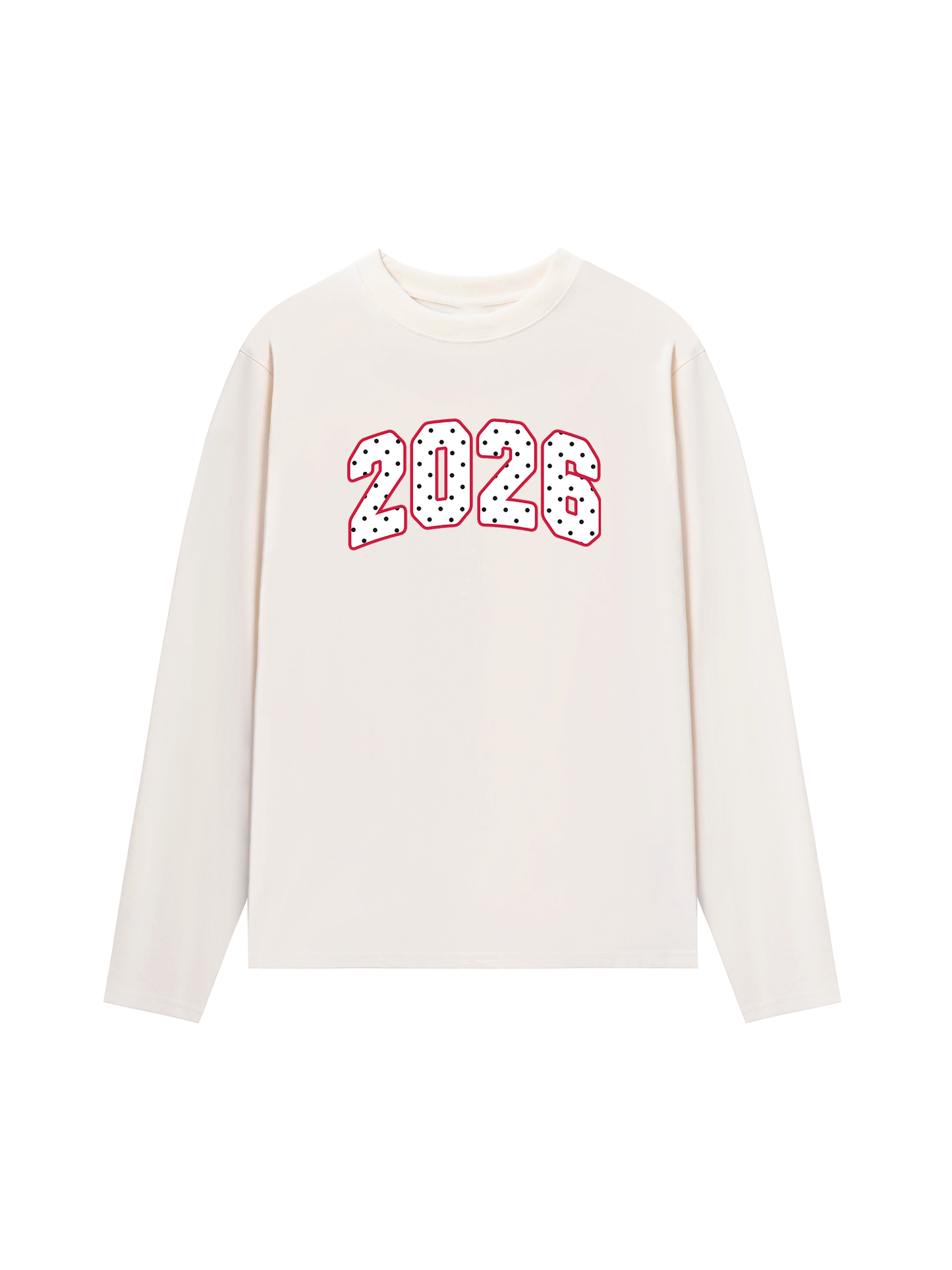 Áo Thun Dài Tay Cute 2026 Pink Dots