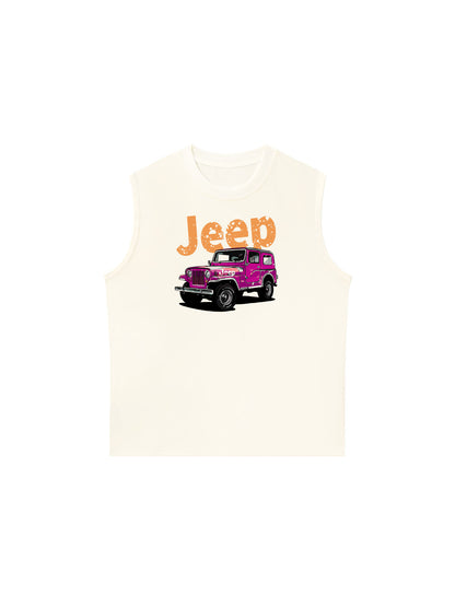 Áo Ba Lỗ Relaxed Fit JEEP CAR