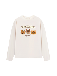 Áo Thun Dài Tay Vitamin Meow