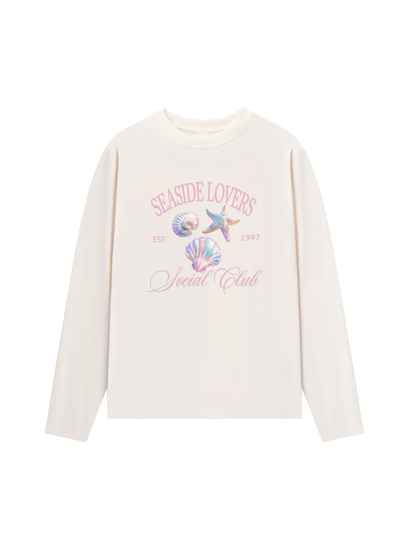 Áo Thun Dài Tay Ocean Hologram Seaside Lover