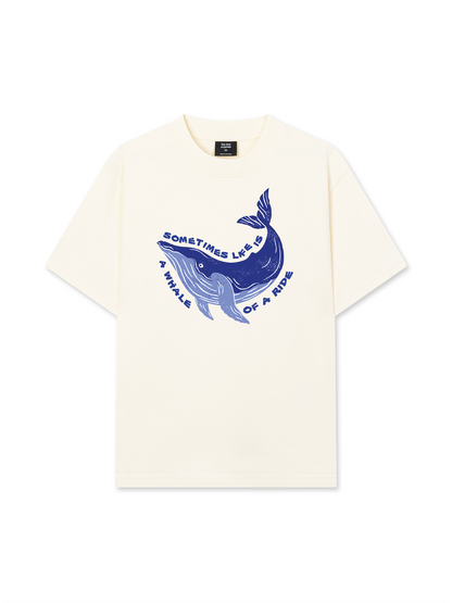 Áo Thun Relaxed Fit A Whale Of A Ride