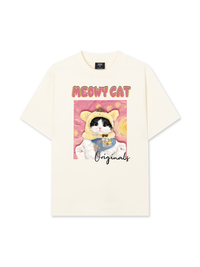 Áo Thun Relaxed Fit Meowy Cat Vicent