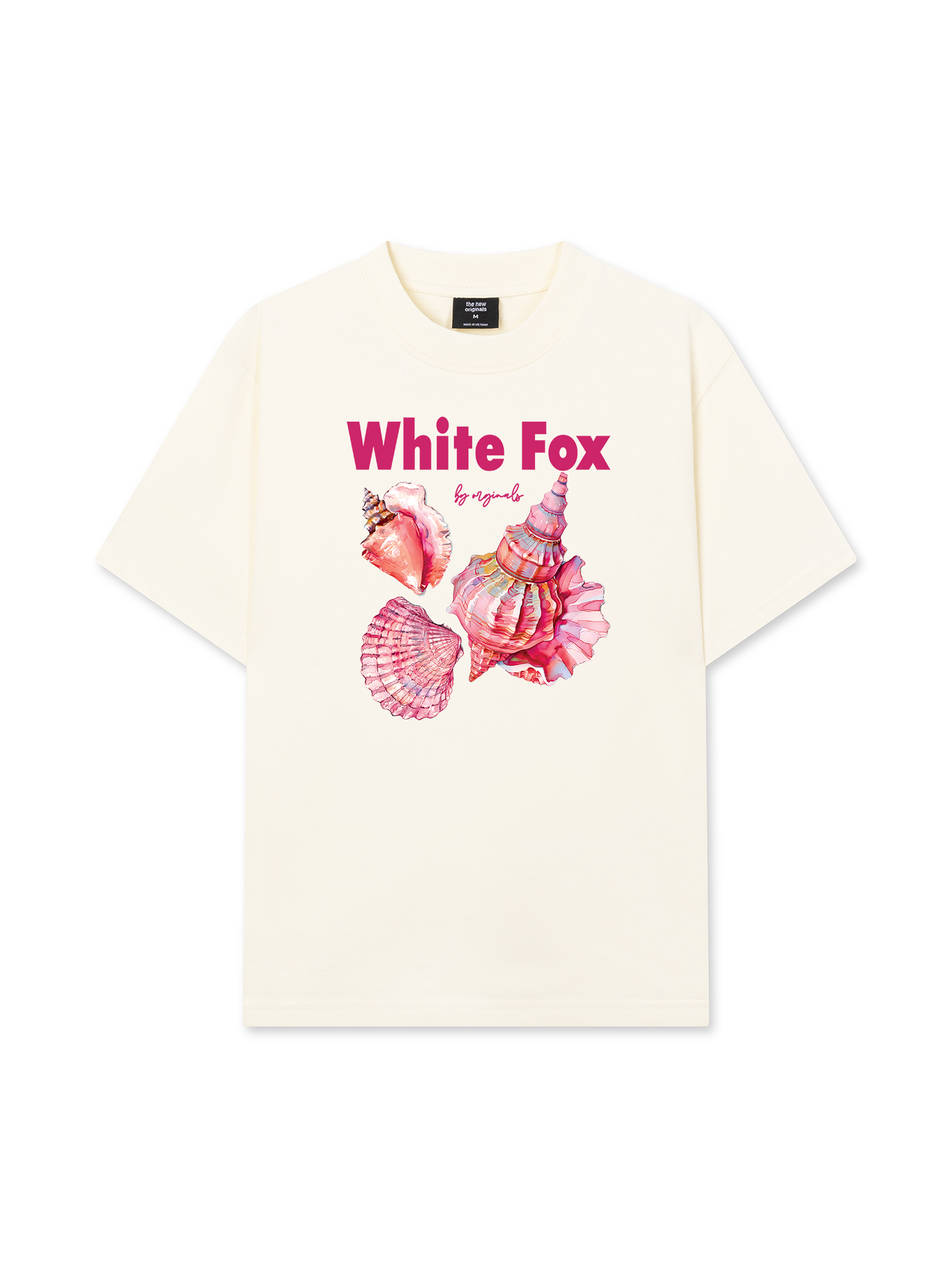 Áo Thun Relaxed Fit Ocean White Fox
